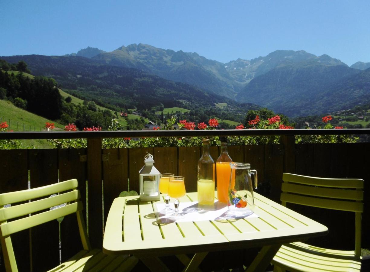 Gite Au Coeur Du Chalet En Belledonne Vers Prapoutel Les 7 Laux Sainte-Agnès Exteriör bild