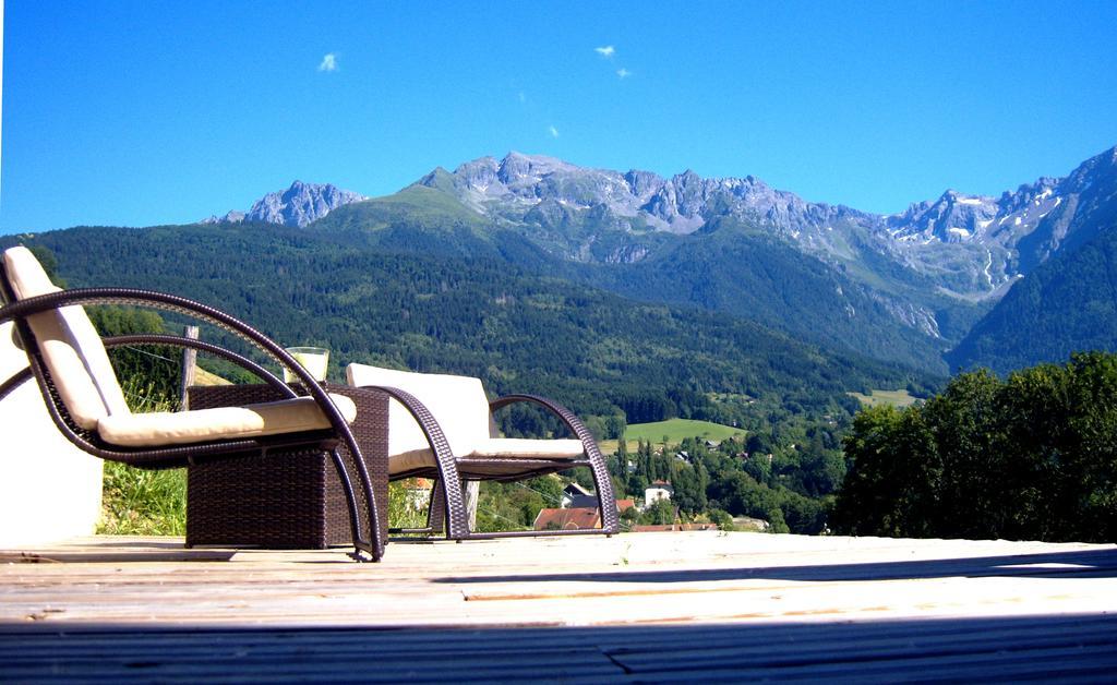 Gite Au Coeur Du Chalet En Belledonne Vers Prapoutel Les 7 Laux Sainte-Agnès Rum bild